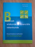 Basisboek wiskunde en financiële rekenkunde, Boeken, Ophalen of Verzenden, Alpha, Zo goed als nieuw, HBO