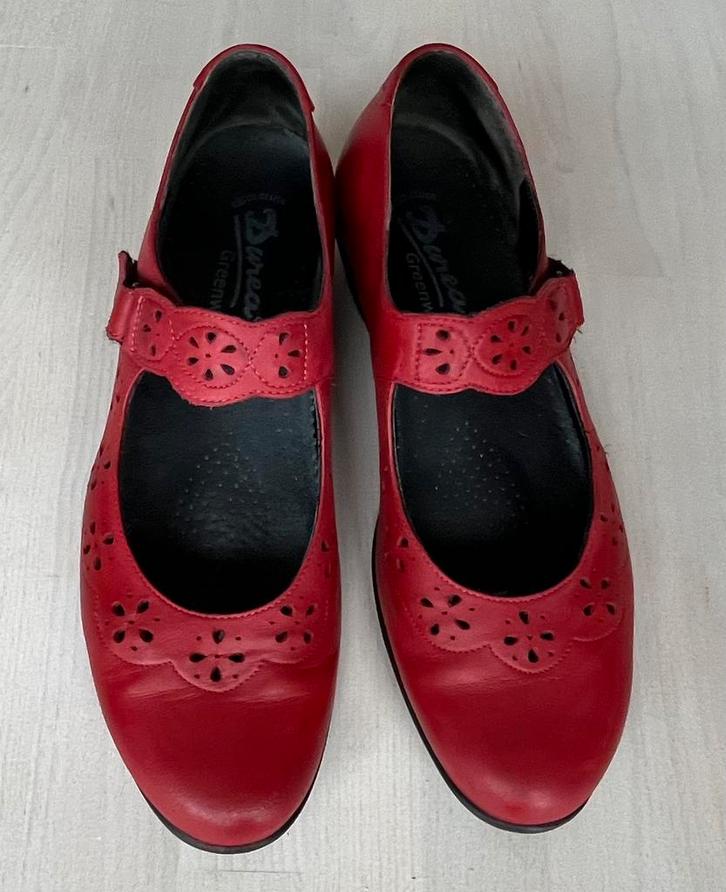 Durea rode ballerina’s maat 38 wijdte E, Kleding | Dames, Schoenen, Gedragen, Rood, Ophalen of Verzenden