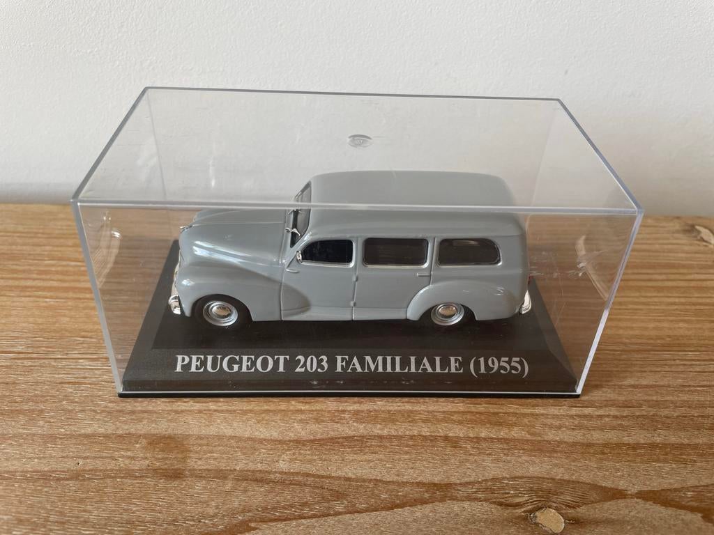 Peugeot 203 Familiale (1955) schaalmodel 1:43, Ophalen of Verzenden, Zo goed als nieuw, Auto, Overige merken