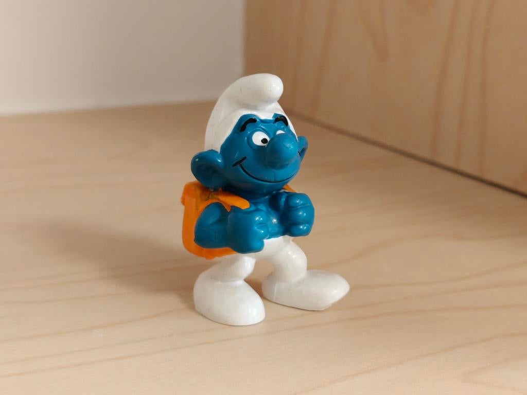 Scholier smurf, Verzamelen, Smurfen, Ophalen of Verzenden