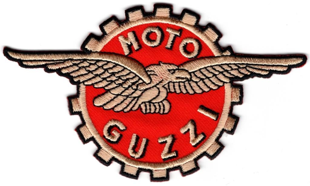 Moto Guzzi stoffen opstrijk patch embleem #2, Motoren, Accessoires | Overige, Verzenden
