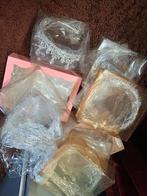 12  strass kronen, Overige materialen, Nieuw, Ophalen of Verzenden, Goud