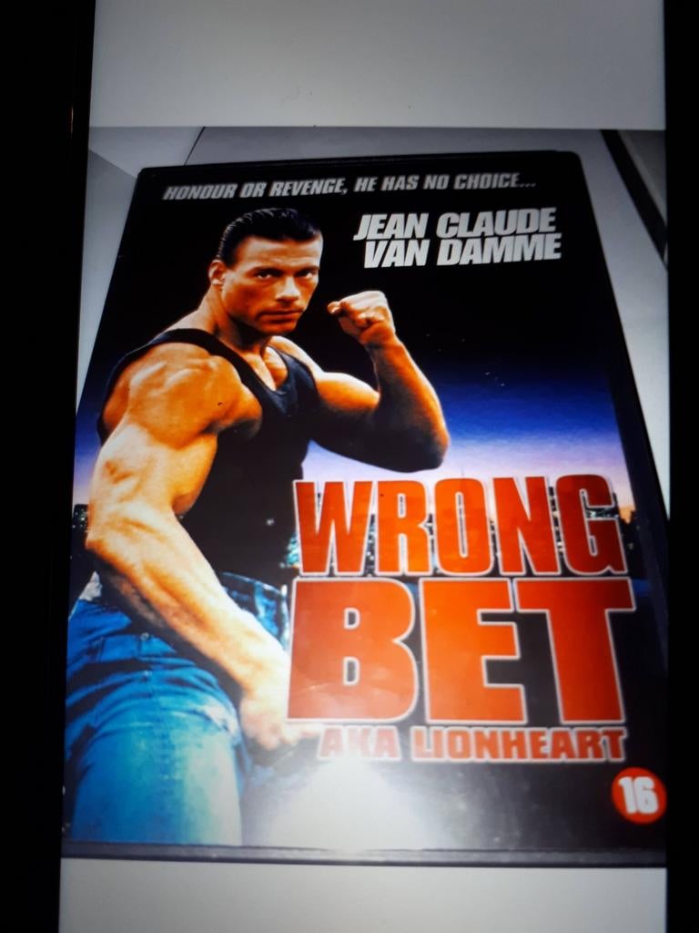 Jean Claude van Damme wrong bet aka lionnrt 2euro, Ophalen of Verzenden, Zo goed als nieuw, Actie