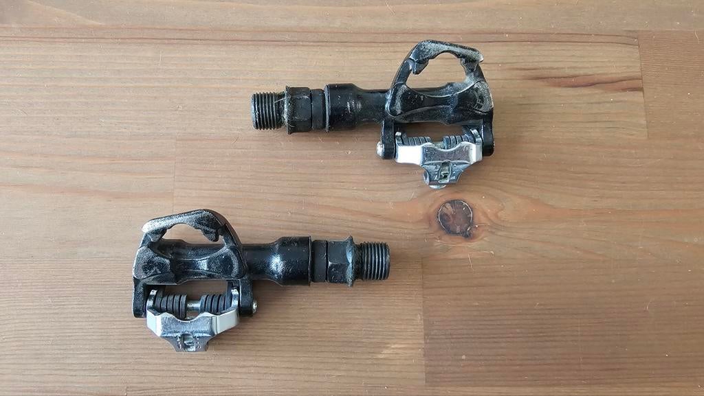 Lichtgewicht Wellgo W-41 SPD | gravelbikepedalen, Ophalen of Verzenden, Gebruikt, Crankstel of Pedalen, Wellgo
