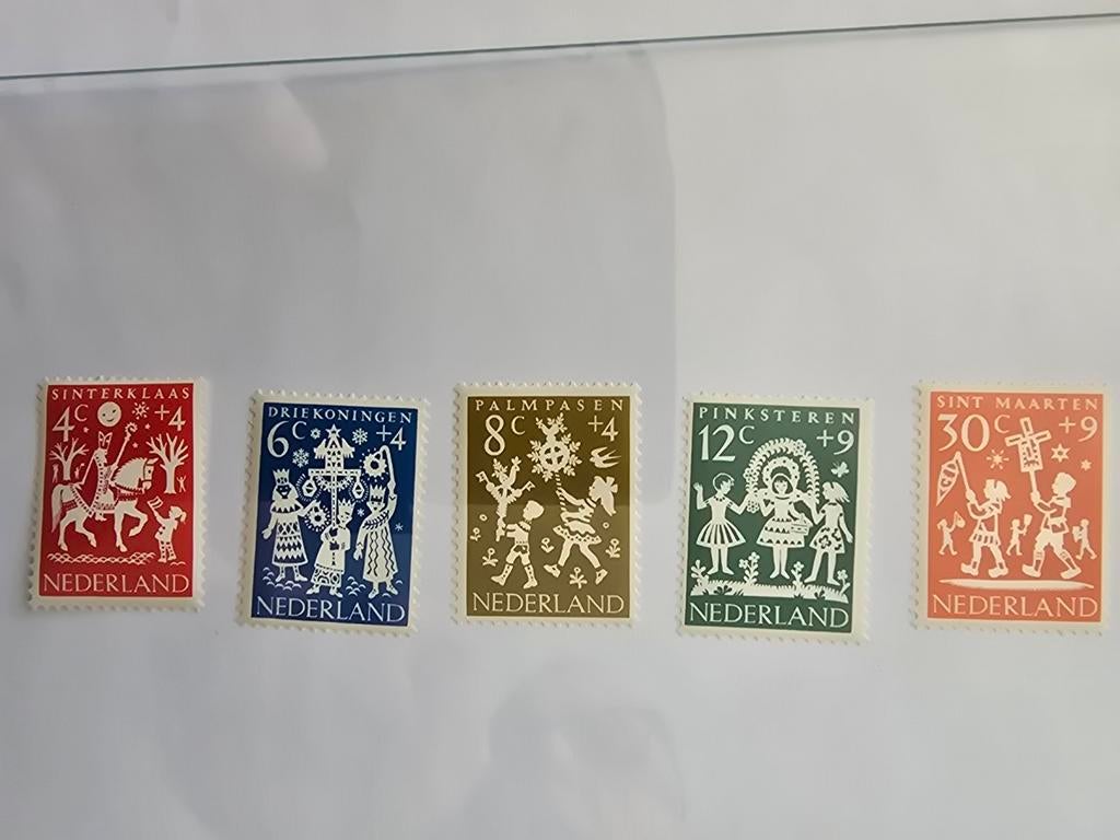 Nvph, 759/763. Kinderzegels., Ophalen