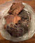 Houten decoratie, decoratief boomschors kerstmis, Ophalen of Verzenden, Zo goed als nieuw