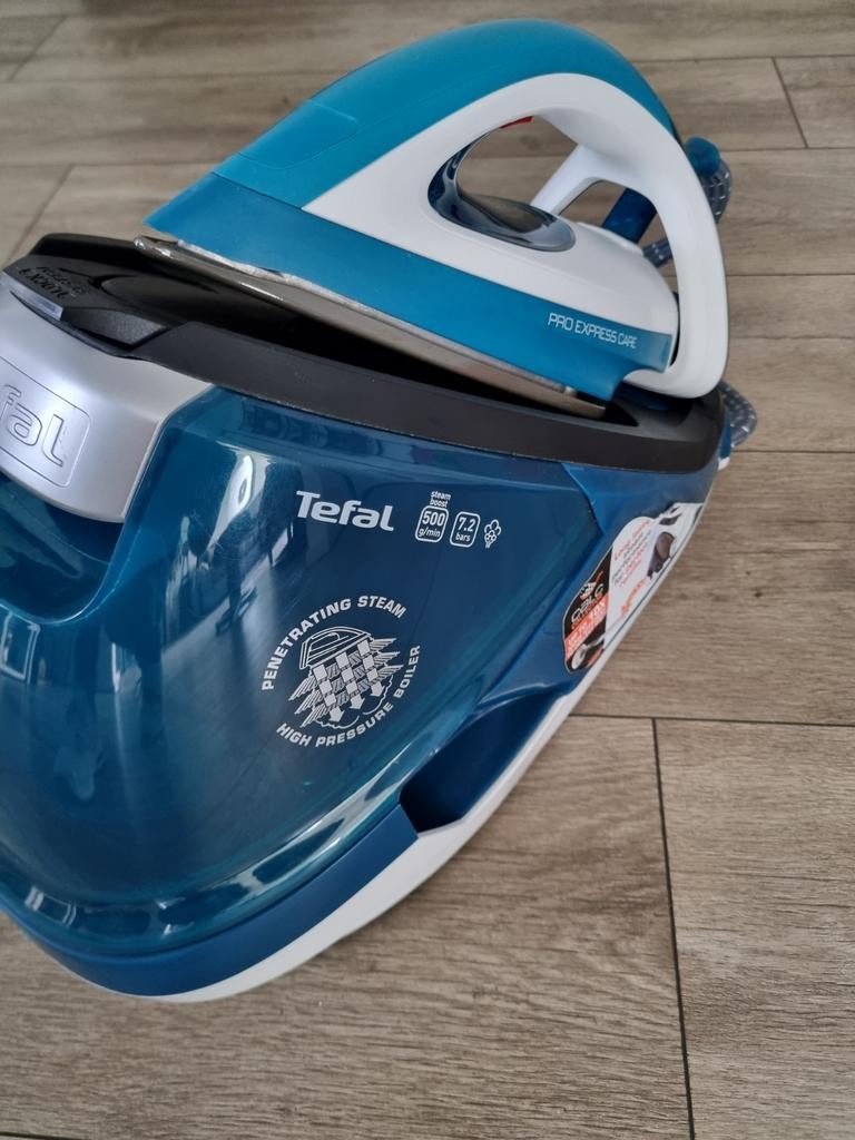 Tefal Pro Express Care Stoomgenerator Strijkijzer, Ophalen, Zo goed als nieuw, Strijkijzer met snoer