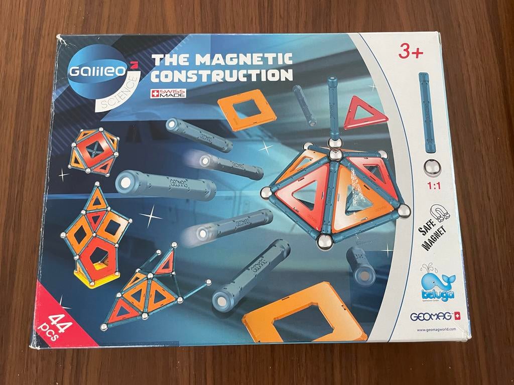 Geomag magnetisch speelgoed, Ophalen of Verzenden, Zo goed als nieuw, Bouwen