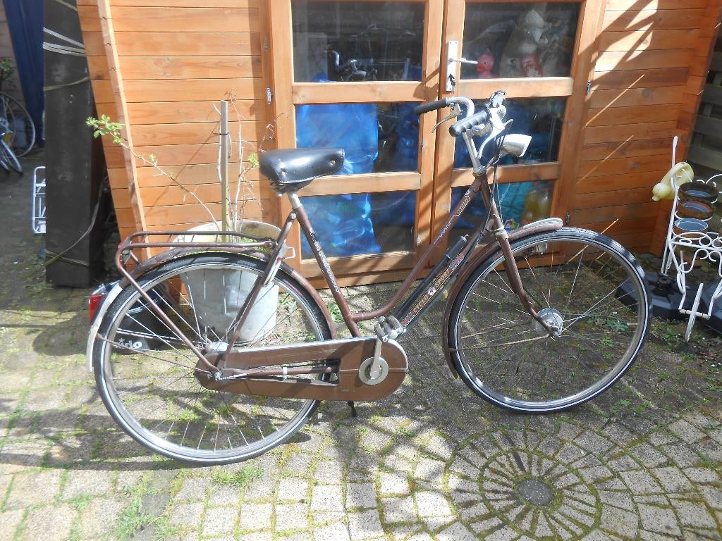 damesfiets, Fietsen en Brommers, Fietsen | Dames | Damesfietsen, Versnellingen, Ophalen, Overige merken, 53 tot 56 cm