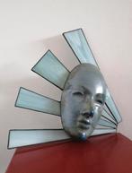 Art deco geïnspireerd glas in lood beeld, Ophalen of Verzenden