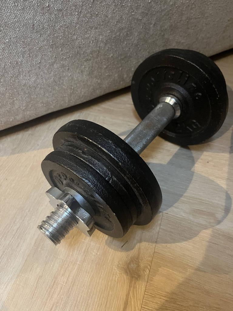 Gewicht / dumbell 6kg (verstelbaar), Ophalen, Gebruikt, Dumbbell