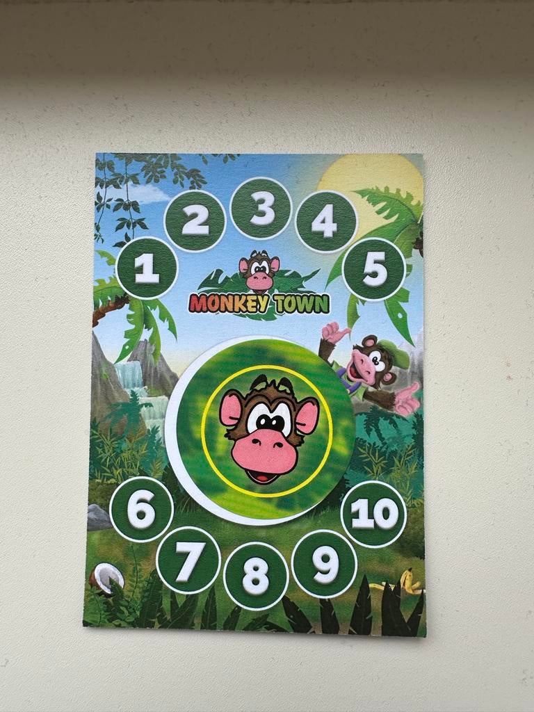 Te koop: NIEUWE Monkey Town 10-rittenkaart!, Tickets en Kaartjes, Recreatie | Overige, Drie personen of meer, Ticket of Toegangskaart