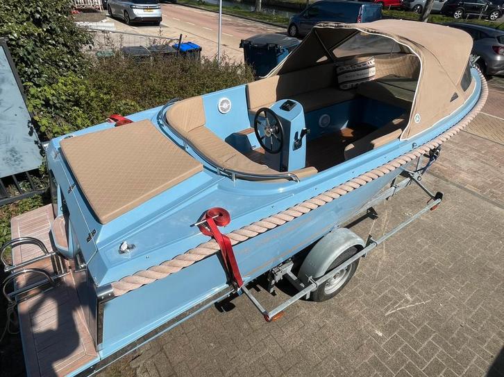 Lago amore 595 tender suzuki in bun vaarklaar !, Watersport en Boten, Sloepen, Ophalen, 10 tot 30 pk, Zo goed als nieuw, 3 tot 6 meter