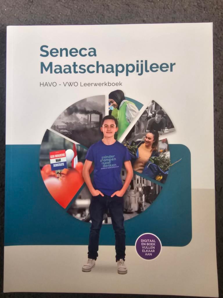 Seneca Maatschappijleer HAVO - VWO Leerwerkboek - Nieuw, Ophalen of Verzenden, Nieuw, HAVO, Maatschappijleer