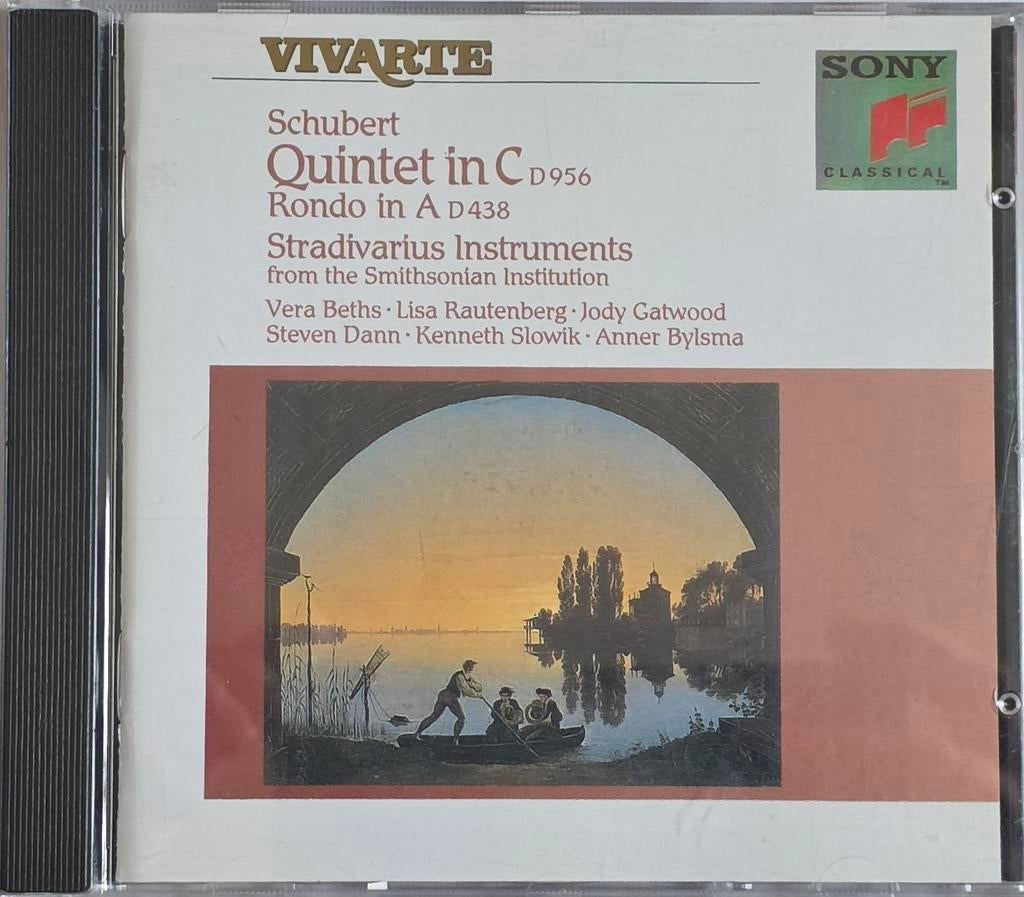 Schubert - Strijkkwintet in C D956 - Stradivarius Instr., Ophalen of Verzenden, Romantiek, Zo goed als nieuw