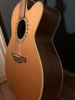Takamine semi-akoestische western gitaar met koffer, Ophalen, Gebruikt, Western- of Steelstringgitaar, Met (piezo-)element