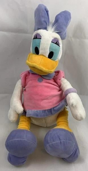 Disney Store Daisy Duck Pluche Knuffel 48cm Pop, Kinderen en Baby's, Speelgoed | Knuffels en Pluche, Coolsingel 104, 3011 AG Rotterdam, Netherlands