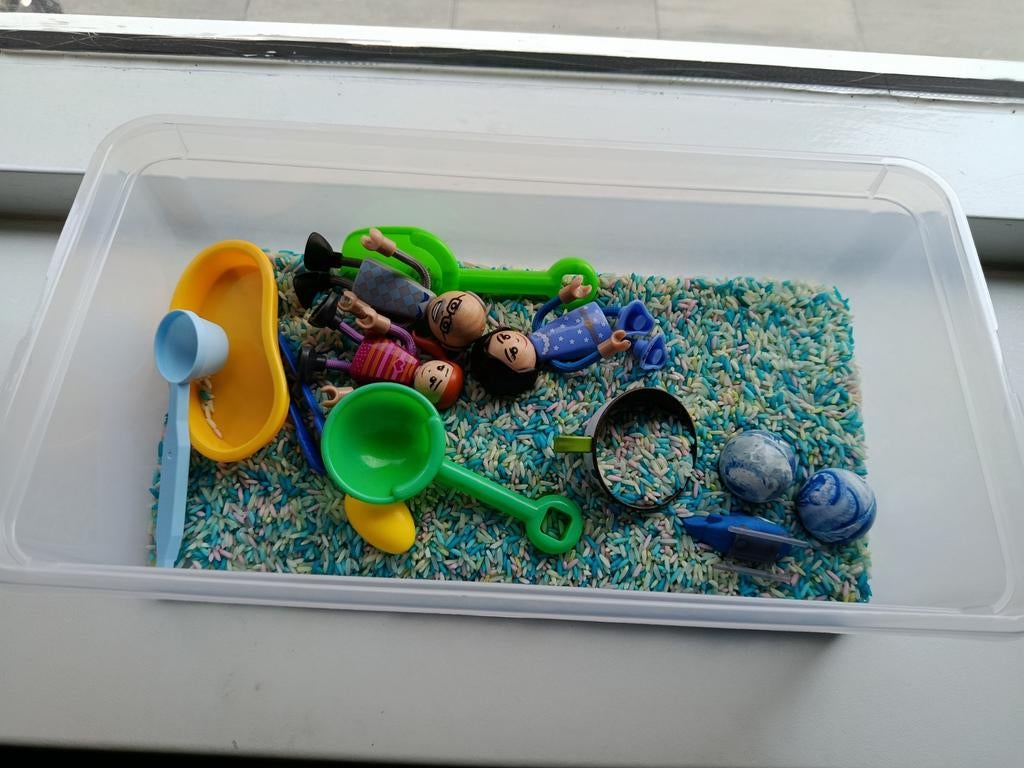 Speel rijst met accessoires, Ophalen of Verzenden
