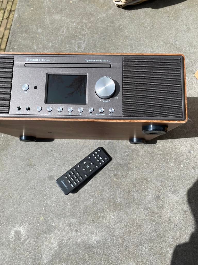 Digitale radio & CD speler, Ophalen, Zo goed als nieuw