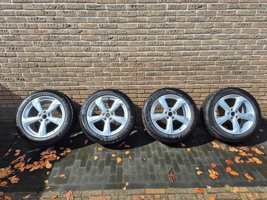 Originele Audi A6 18 inch winterset., Auto-onderdelen, Banden en Velgen, Banden en Velgen, Winterbanden, 18 inch, 225 mm, Personenwagen