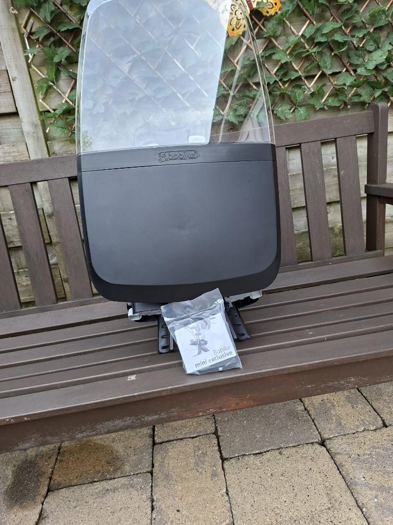 Bobike fiets kinderzitje voor met scherm, Fietsen en Brommers, Fietsaccessoires | Fietsstoeltjes, Ophalen, Voetsteuntjes, Bo Bike.