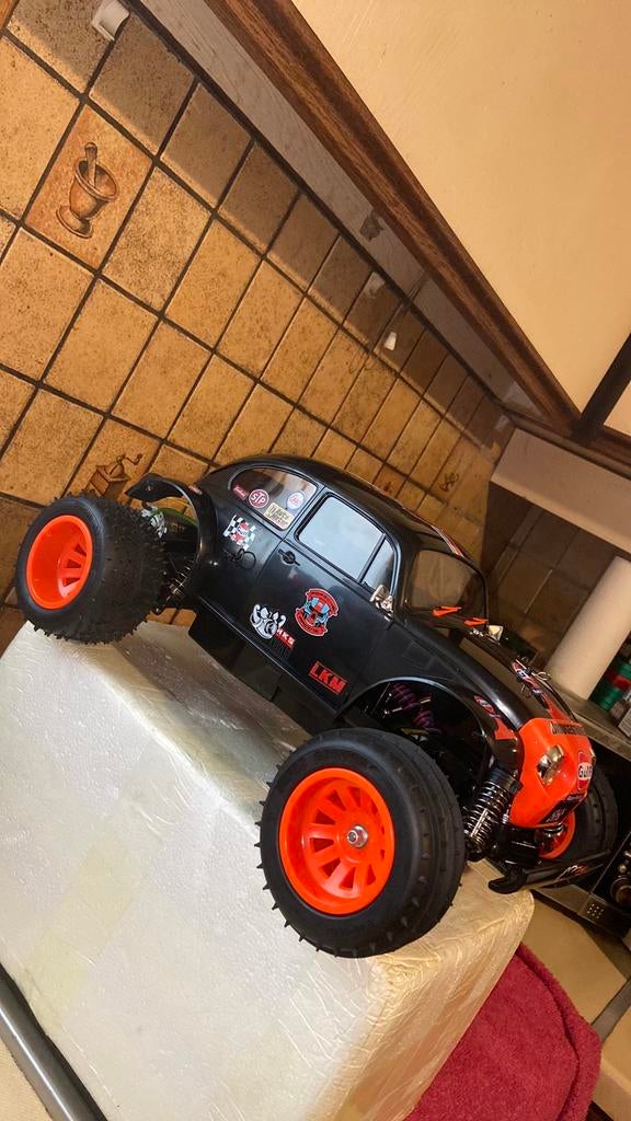 RC Tamiya Blitzer Custom” GULF “ 2011 Nagelnieuw, Elektro, Auto offroad, Nieuw, Ophalen of Verzenden