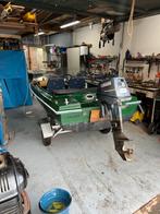 Leuk bootje met gereviseerde Yamaha 8 pk motor en trailer, Watersport en Boten, Ophalen, Gebruikt, 5 tot 10 pk, Buitenboordmotor