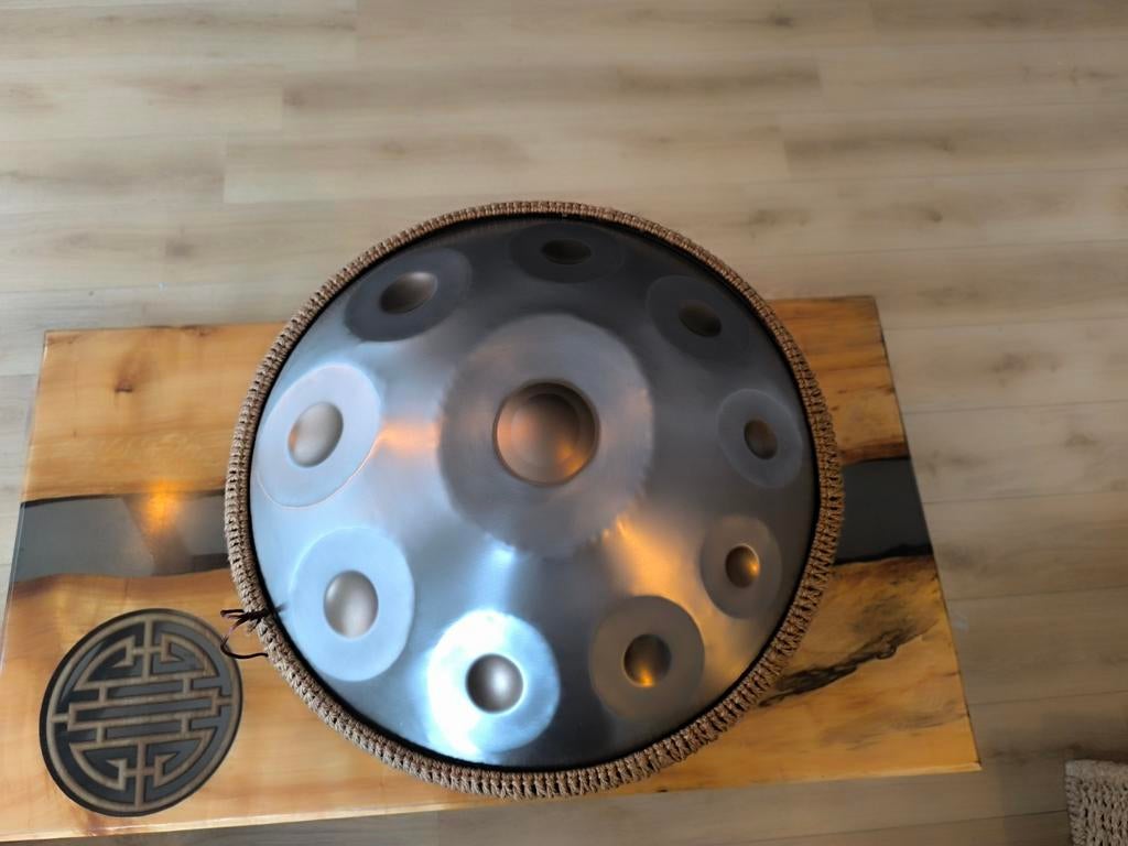 Handpan 10 tonen D-mineur, Muziek en Instrumenten, Percussie, Zenori, Ophalen of Verzenden, Zo goed als nieuw, Melodische percussie
