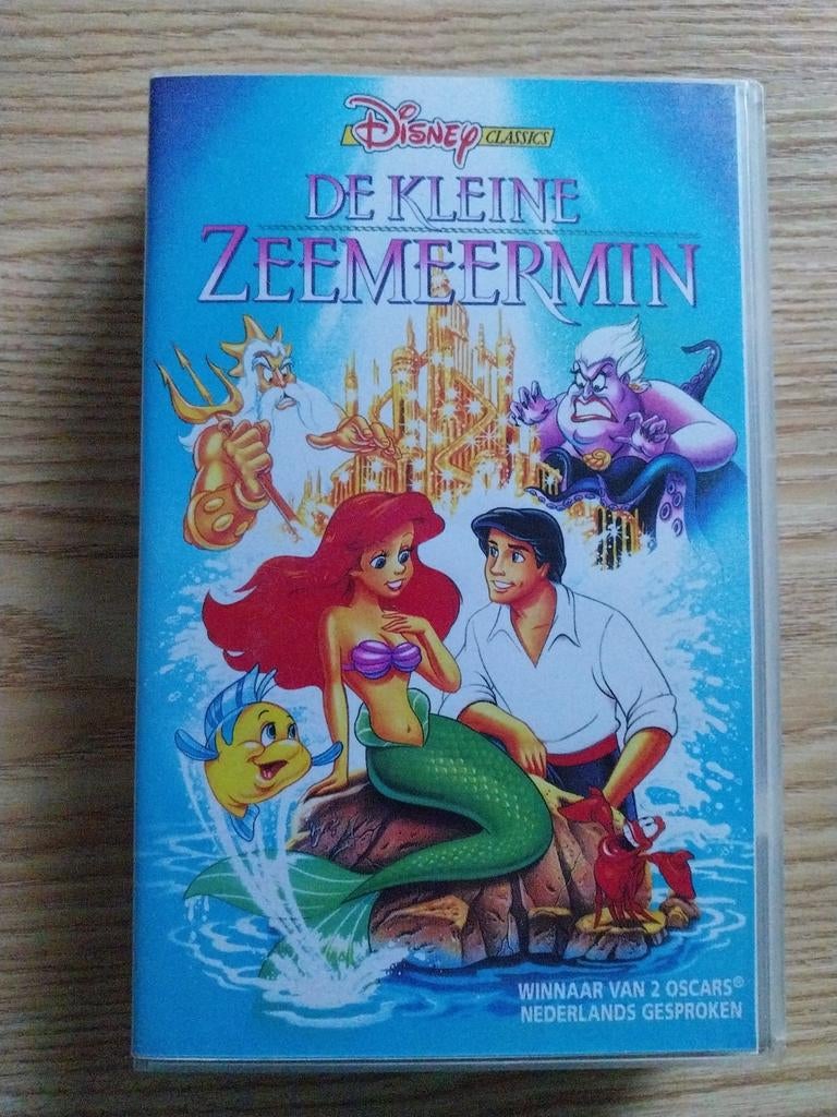 De kleine zeemeermin VHS, Alle leeftijden, Ophalen of Verzenden, Zo goed als nieuw