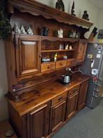 GRATIS Donkerbruine buffetkast, Huis en Inrichting, Kasten | Buffetkasten, Ophalen, Gebruikt, 200 cm of meer, 150 tot 200 cm