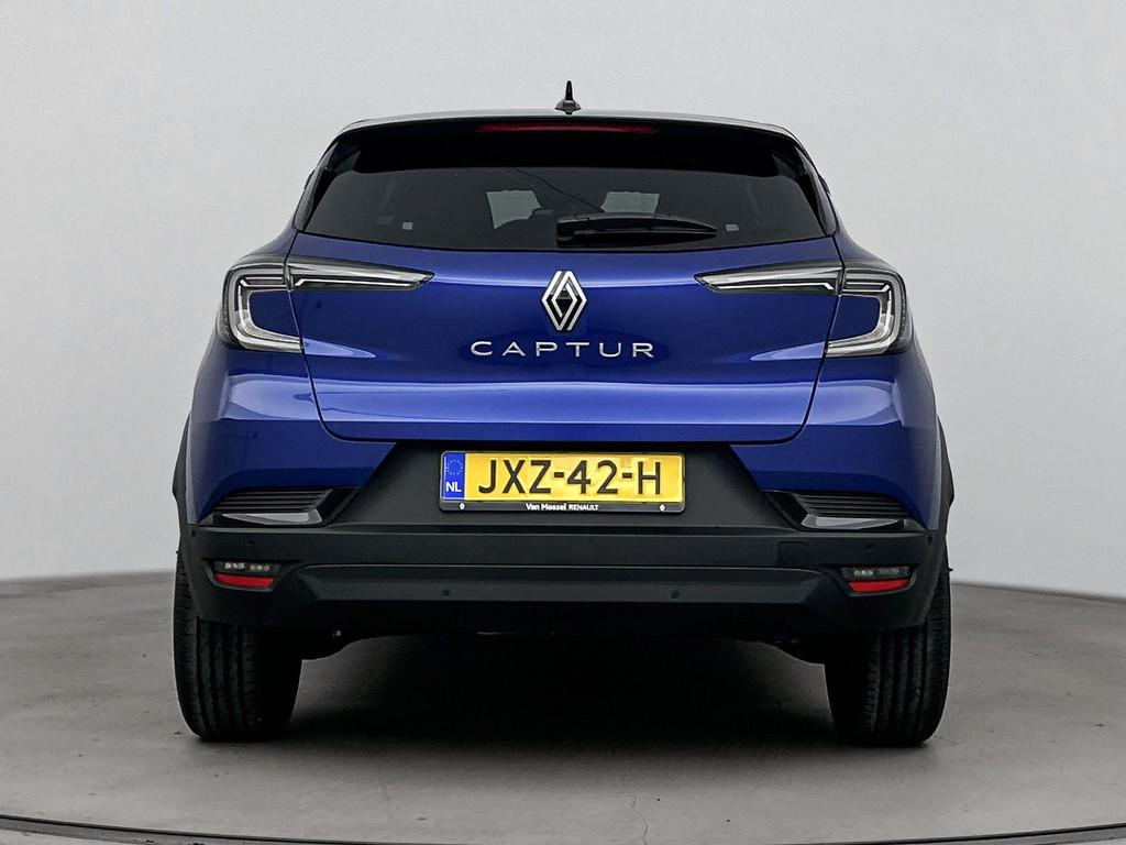Renault Captur 1.2 TCe 115 techno | Airco | Apple Carplay/An, Auto's, Renault, Voorwielaandrijving, 1199 cc, Blauw, Leder en Stof