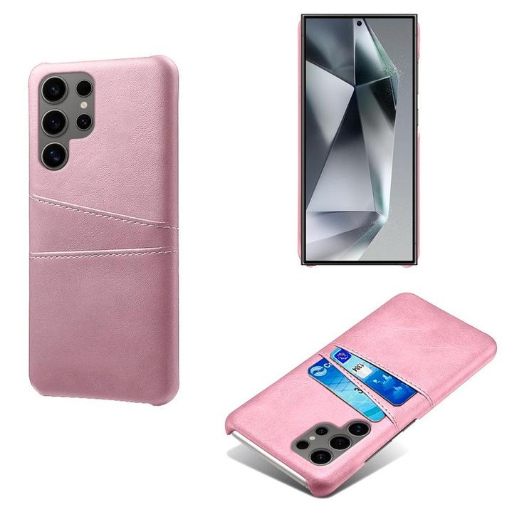 Backcover + Screenprotector voor Galaxy S25 Ultra _ Rozegoud, Telecommunicatie, Mobiele telefoons | Hoesjes en Frontjes | Samsung