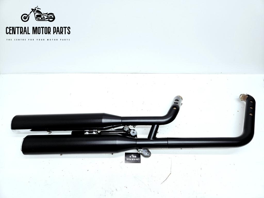 Zwarte Uitlaat Softail 2018-2024, Niet ingevuld, Gebruikt, Niet ingevuld, Ophalen of Verzenden