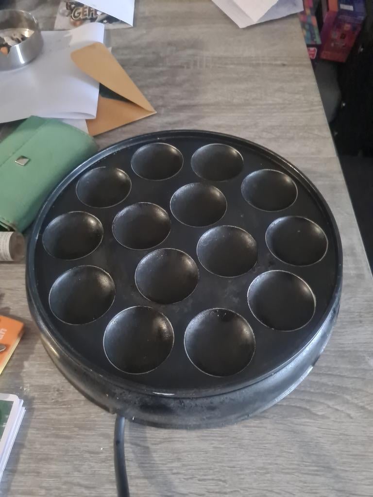 Bestron elektrische poffertjespan, Ophalen