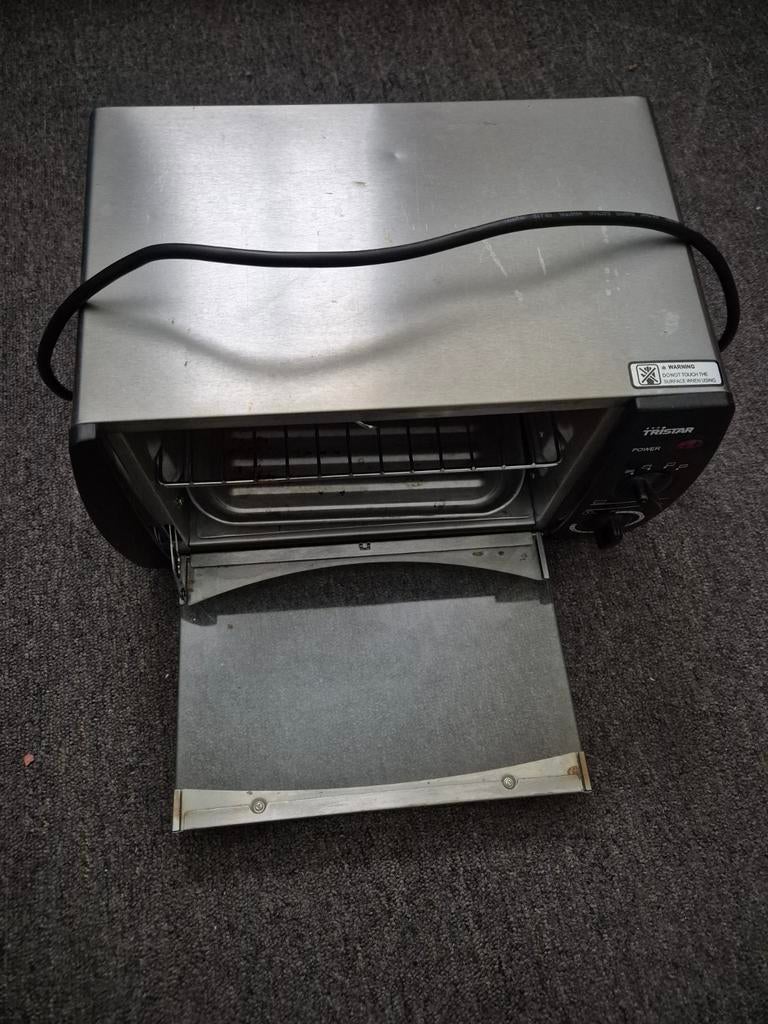 Tristar Mini Oven met Grill Functie - Compact en Gebruikt, Caravans en Kamperen, Ophalen of Verzenden, Gebruikt