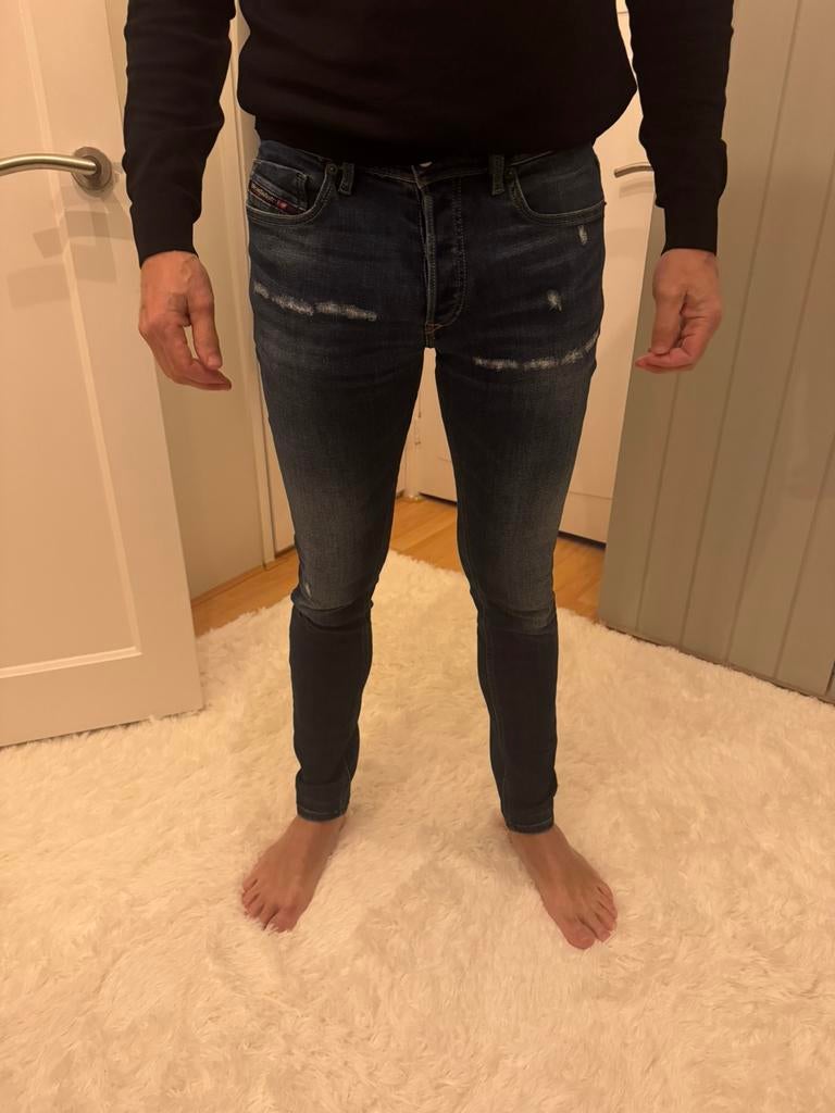 Jeans diesel, Ophalen of Verzenden, Zo goed als nieuw, Blauw