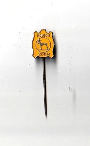 volmetaal speld Mouton Zeem, Ophalen of Verzenden, Overige onderwerpen, Speldje of Pin