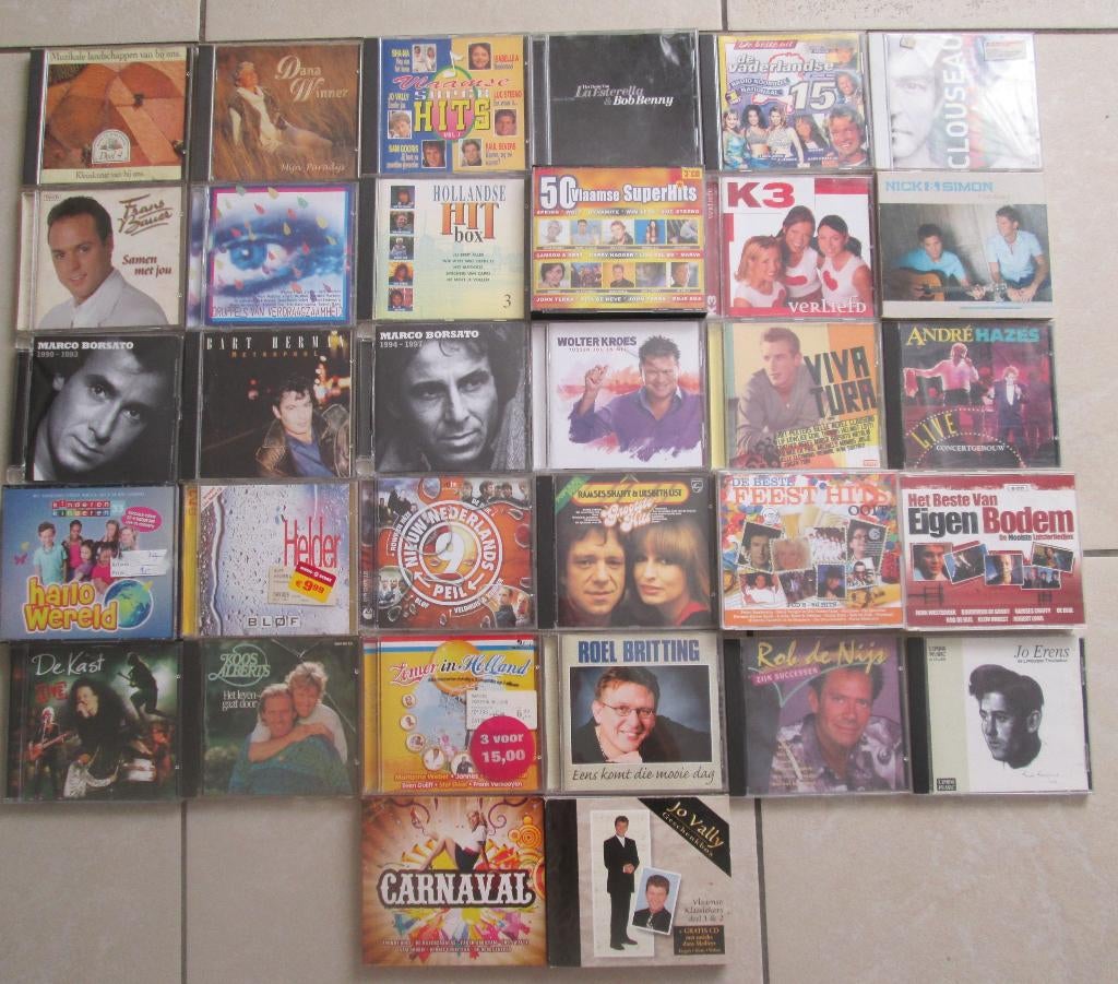 45 Nederlandstalige CD's, Ophalen of Verzenden, Zo goed als nieuw, Overige genres