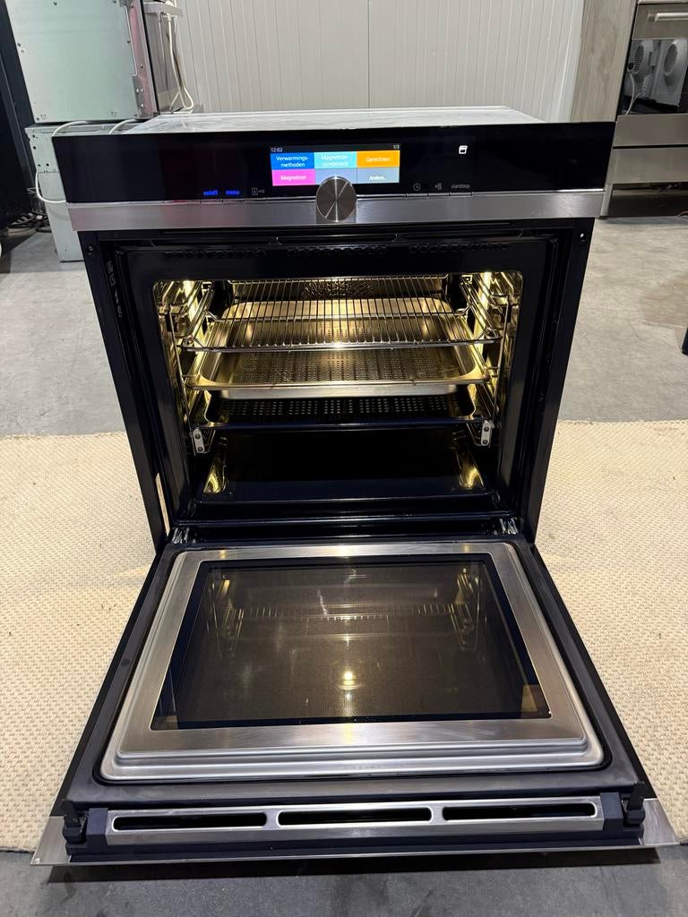 Siemens oven/stoom/ magnetron, Bella, Hete lucht, Ophalen of Verzenden, Zo goed als nieuw