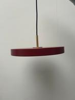 2x led hanglamp Asteria robijnrood, Ophalen of Verzenden, Zo goed als nieuw, 75 cm of meer