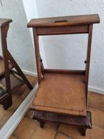 Houten Bidstoel - Handig en Stijlvol, Ophalen, Gebruikt, Bruin, Vintage