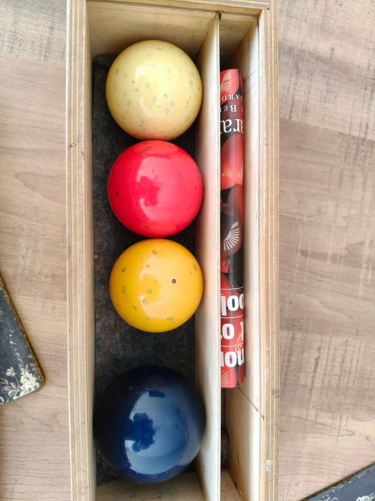 Biljartballen set voor klein biljart, Ophalen of Verzenden