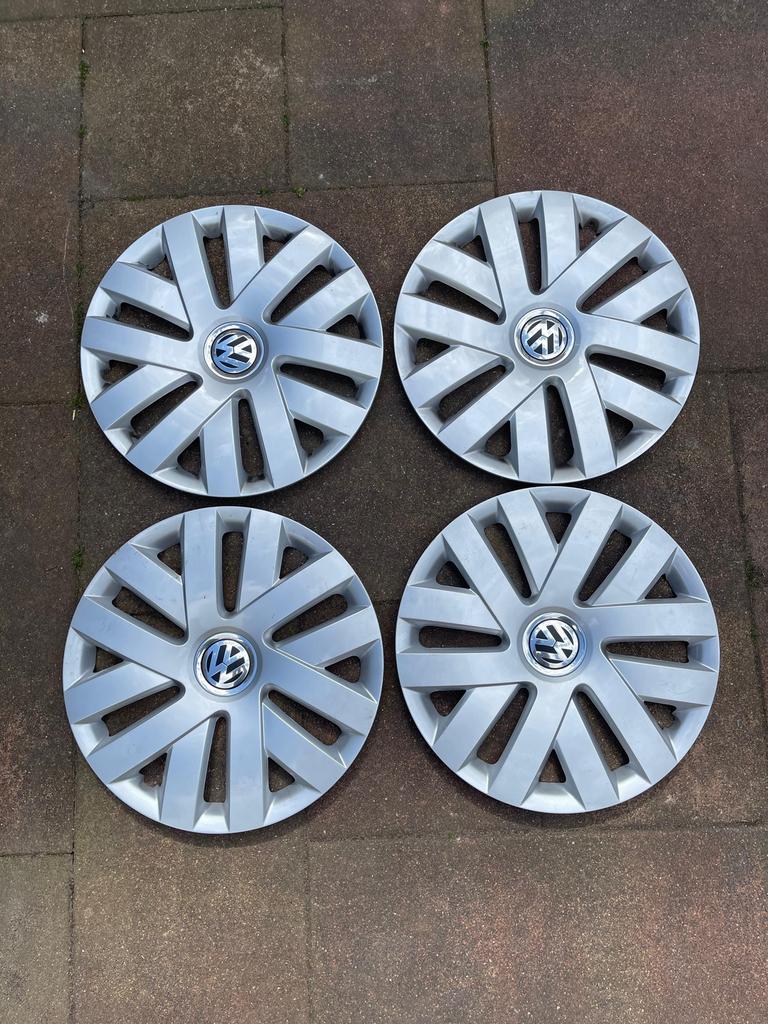 Wieldoppen volkswagen 16 inch, Auto diversen, Ophalen, Gebruikt
