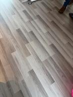 Laminaat vloerdelen - Lichtbruin/Grijs houtmotief, Ophalen, Gebruikt, Bruin, 50 tot 75 m²