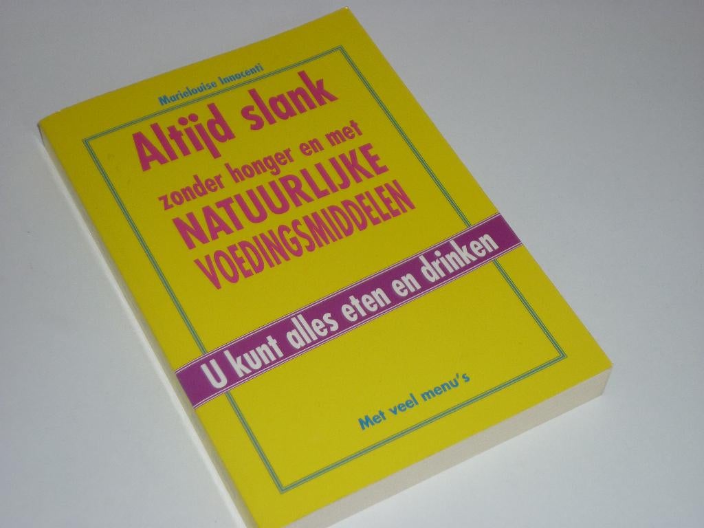 Marielouise Innocenti: Altijd slank, Ophalen of Verzenden, Gelezen