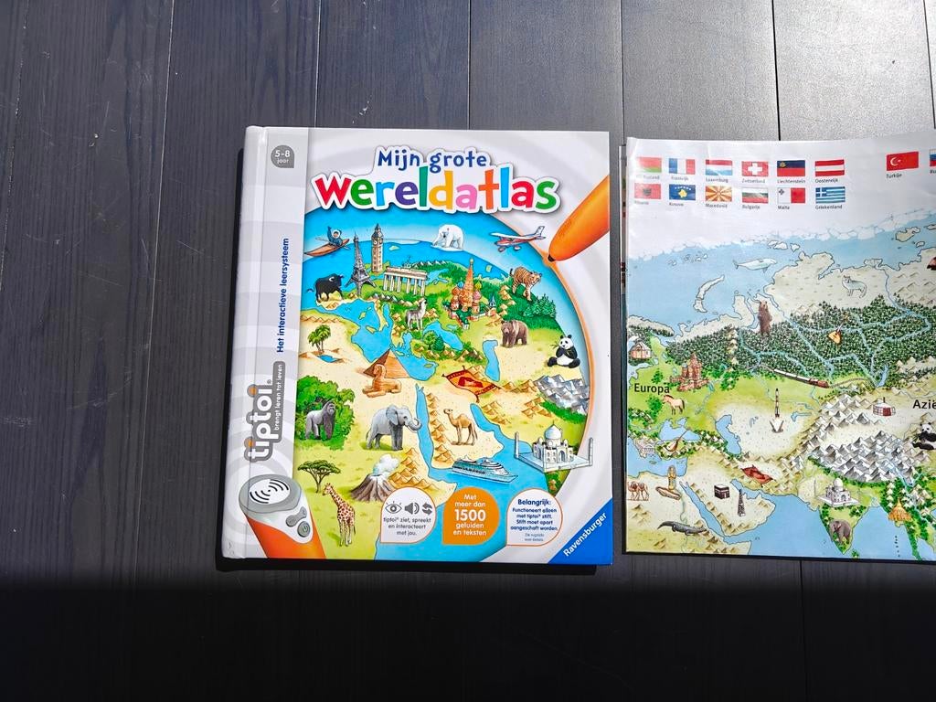 Tiptoi Starter Set Mijn Grote Wereldatlas Geluid - Alles voor een Goede Nachtrust | Beddengoed & Meer