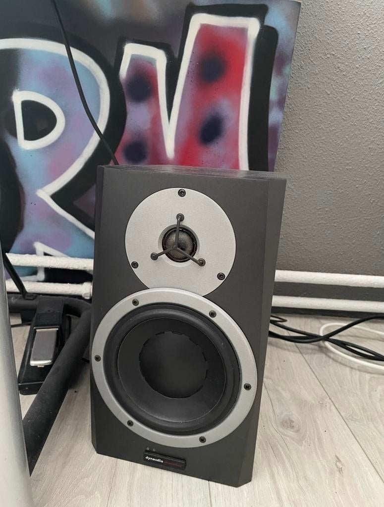 Dynaudio BM5A Studiomonitoren (set van 2), Gebruikt, 120 watt of meer, Front, Rear of Stereo speakers, Ophalen
