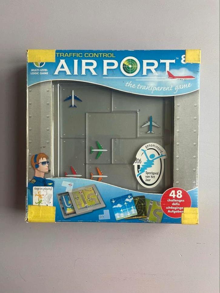 Smart Games: Airport Traffic Control, Hobby en Vrije tijd, Gezelschapsspellen | Overige, Zo goed als nieuw, Een of twee spelers
