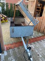 Compacte enkel-assige aanhanger met reservewiel, Auto diversen, Aanhangers en Bagagewagens, Ophalen, Gebruikt