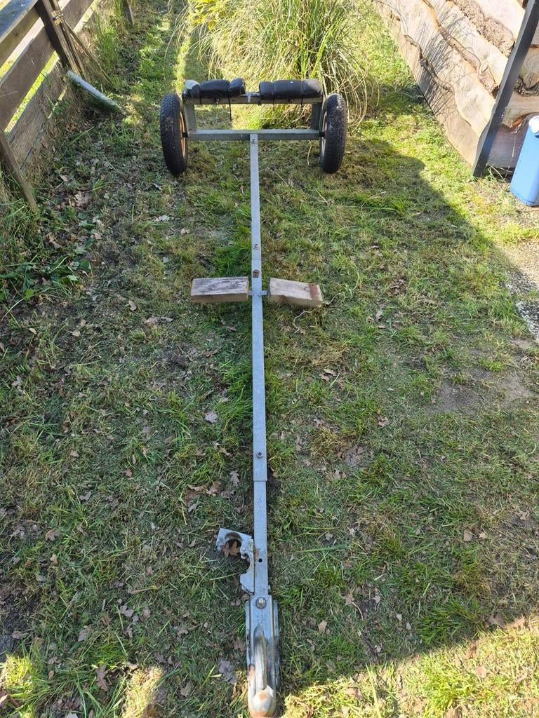 Handige Strandtrailer voor kleine boten, Ophalen, Gebruikt, Overige typen